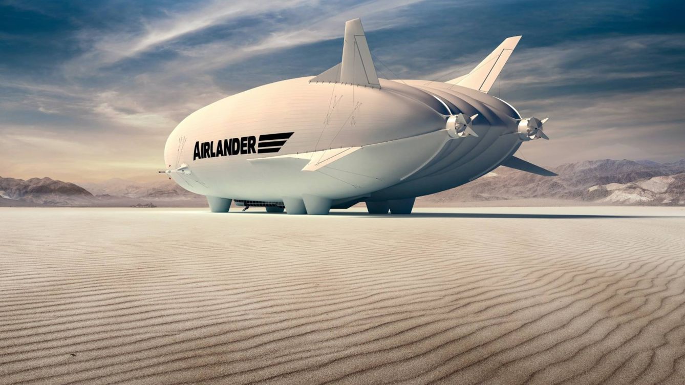 Foto: El dirigible Airlander 10 tiene capacidad para 90 personas (HAV)