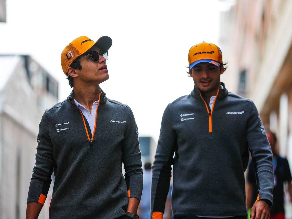 Foto: Lando Norris y Carlos Sainz seguirán en 2020 en McLaren. (Foto: Lando Norris)