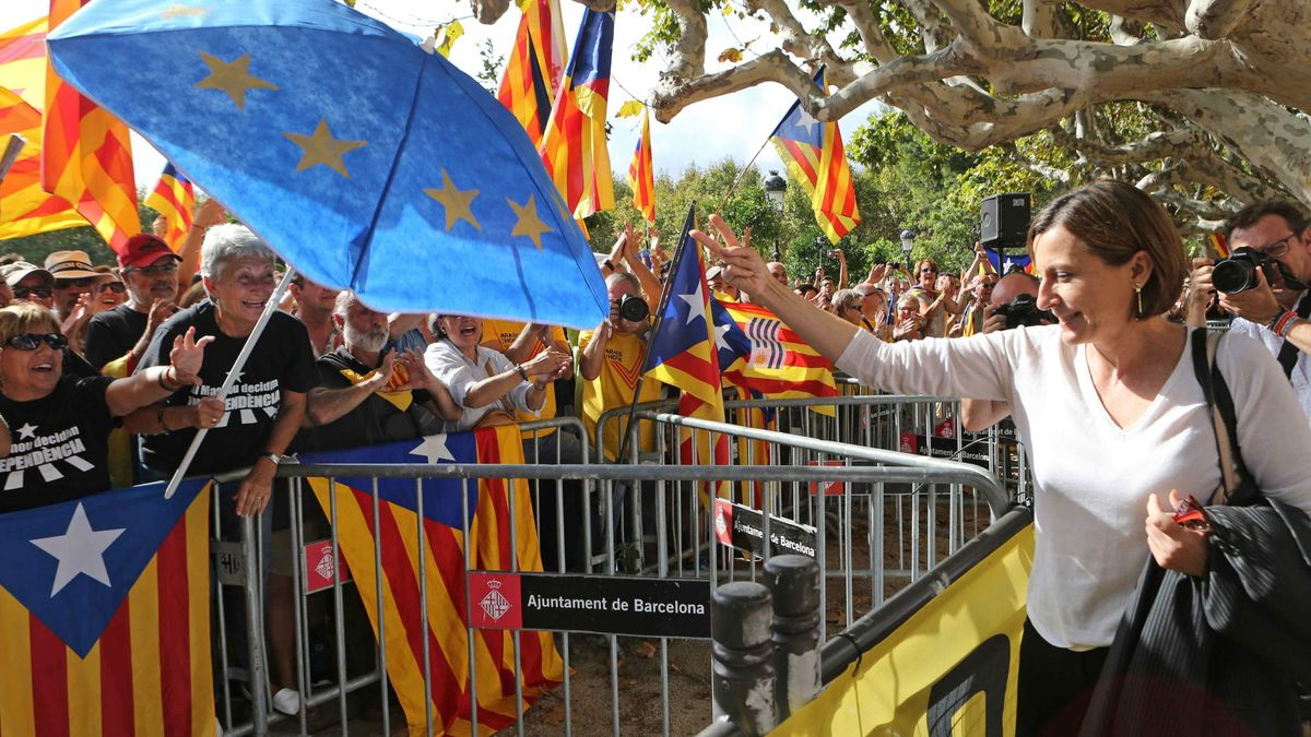 Carme Forcadell, la lideresa de la independencia de Cataluña lo deja