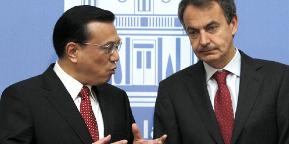 Foto: Zapatero apenas 'arranca' a China un tercio del dinero recaudado por Sarkozy