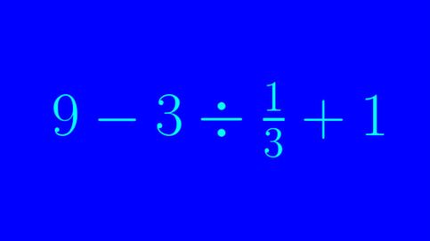 ¿Es capaz de resolver esta sencillísima operación matemática?