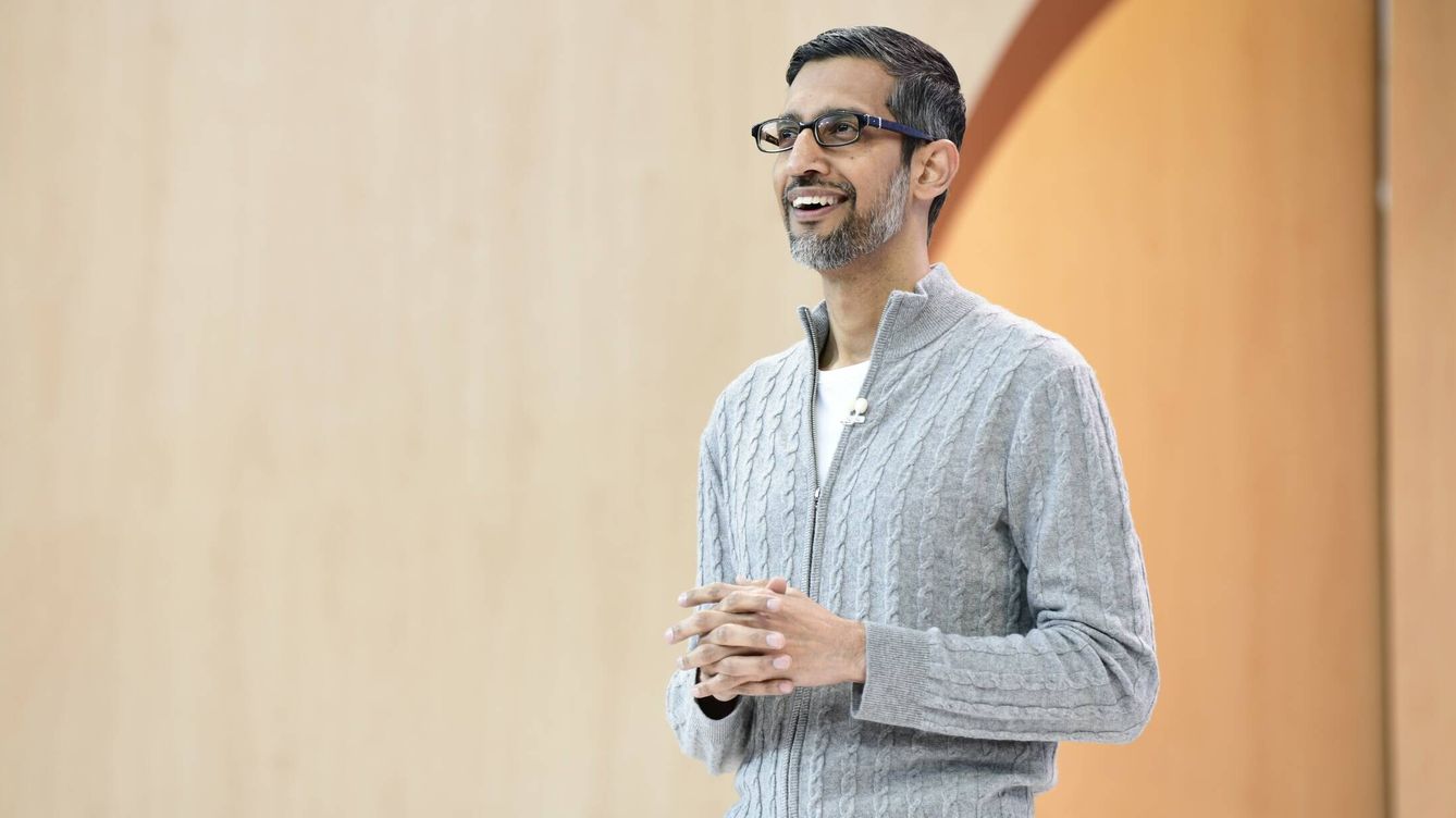 Foto: Sundar Pichai, CEO de Google. Foto: Google