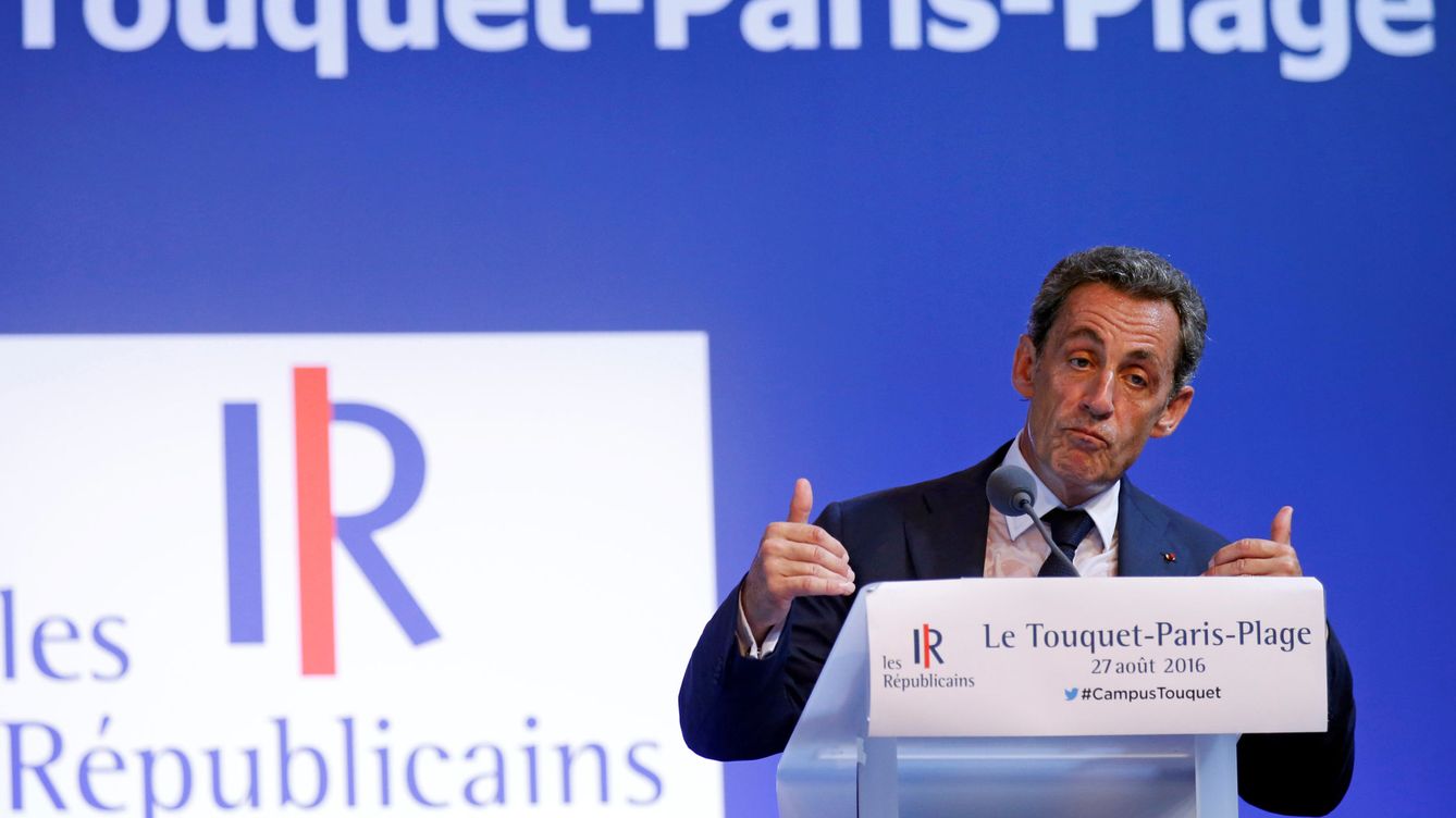 Foto: Nicolas Sarkozy en un acto electoral. (Reuters)