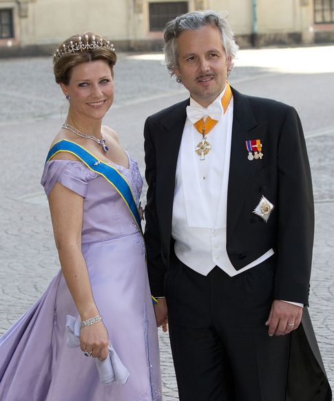Marta Luisa de Noruega y su marido, Ari Behn (I.C.)