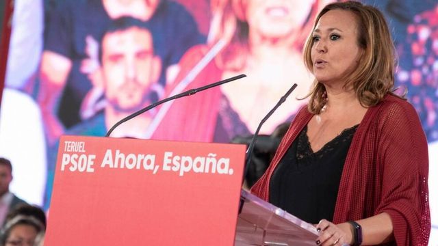 La líder del PSOE en Teruel y mano derecha de Javier Lambán, Mayte Pérez. (EP)