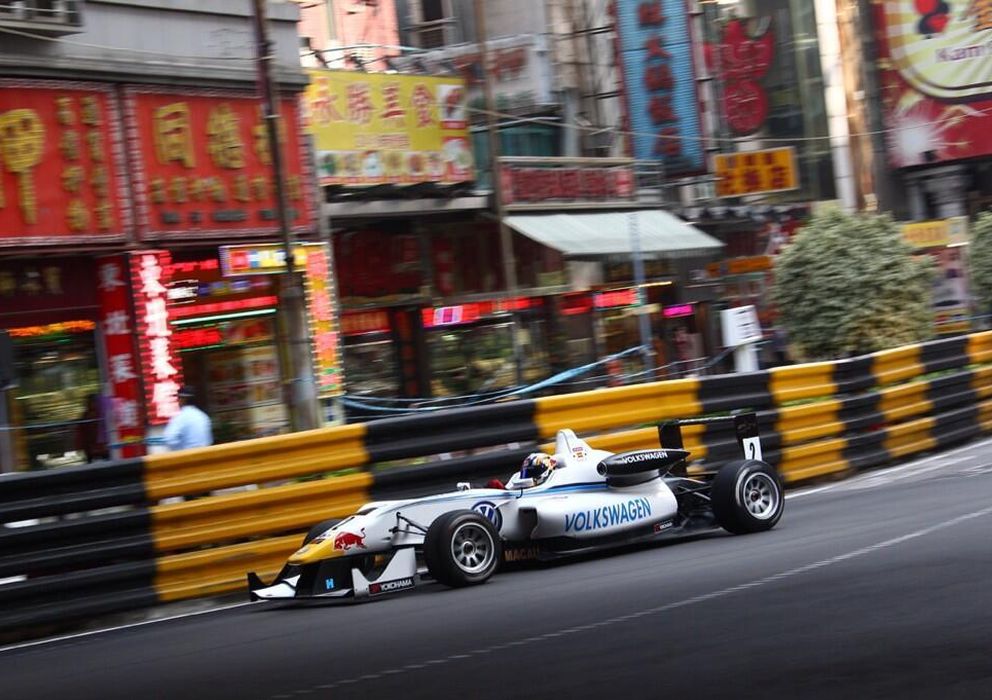 Foto: Carlos Sainz Jr en el GP de Macao (http://www.carlossainzjr.com/)