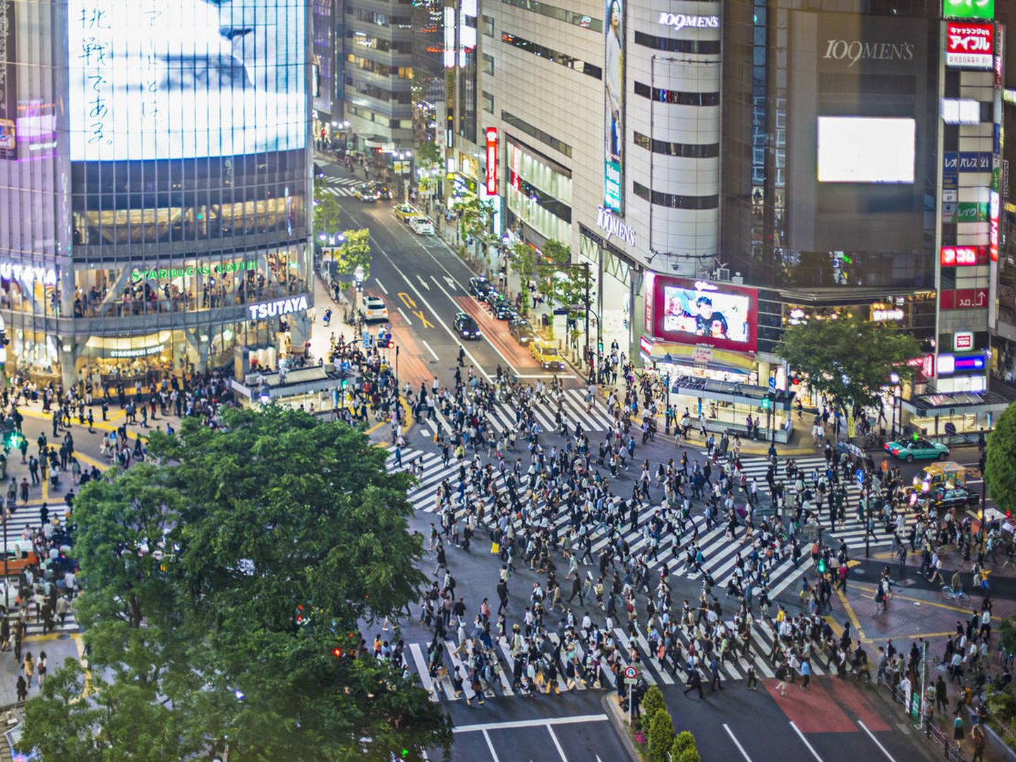 El cruce más concurrido del mundo en Shibuya, Tokio. (iStock)