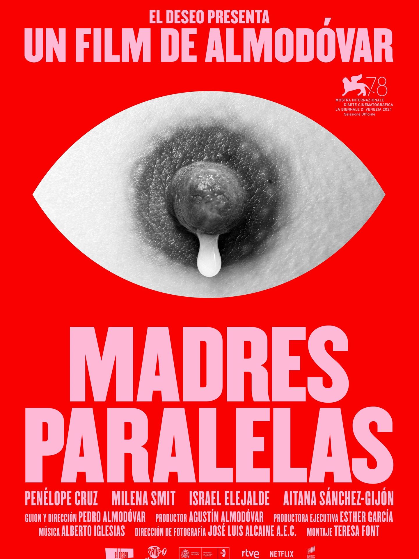 Cartel de 'Madres Paralelas', objeto de polémica por su censura en Instagram| El Deseo