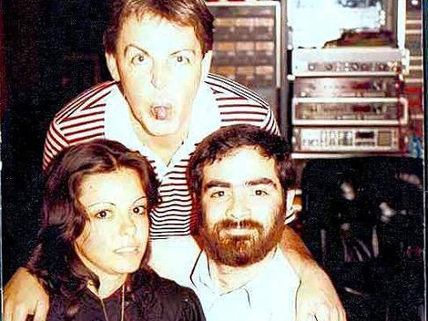 Hugo Zuccarelli con Paul McCartney