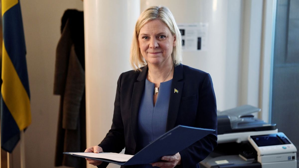 La primera ministra de Suecia renuncia al cargo ocho horas después de su investidura