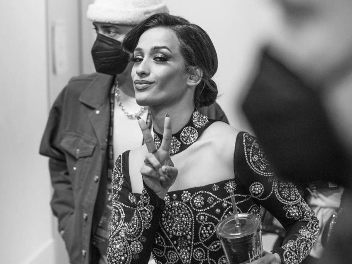 Foto: Chanel, en el backstage. (Instagram/chanelterrero)