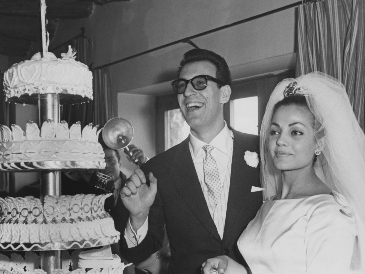 Foto:  Carmen Sevilla, en su boda con Augusto Algueró en 1961. (Getty)