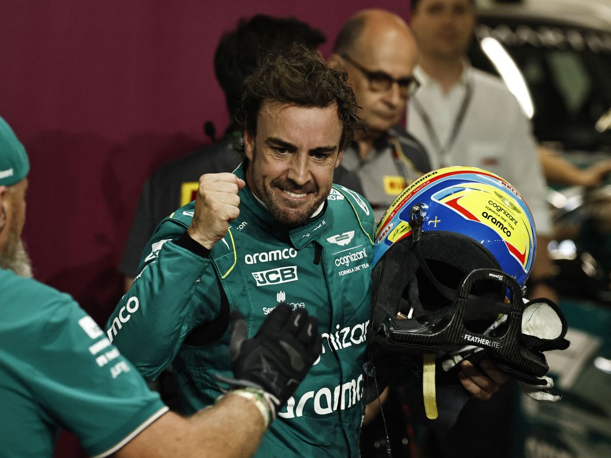 Foto: Un campeón de F1 elogia la inteligencia de Fernando Alonso en pista: "Es una máquina" (REUTERS/Hamad I Mohammed)