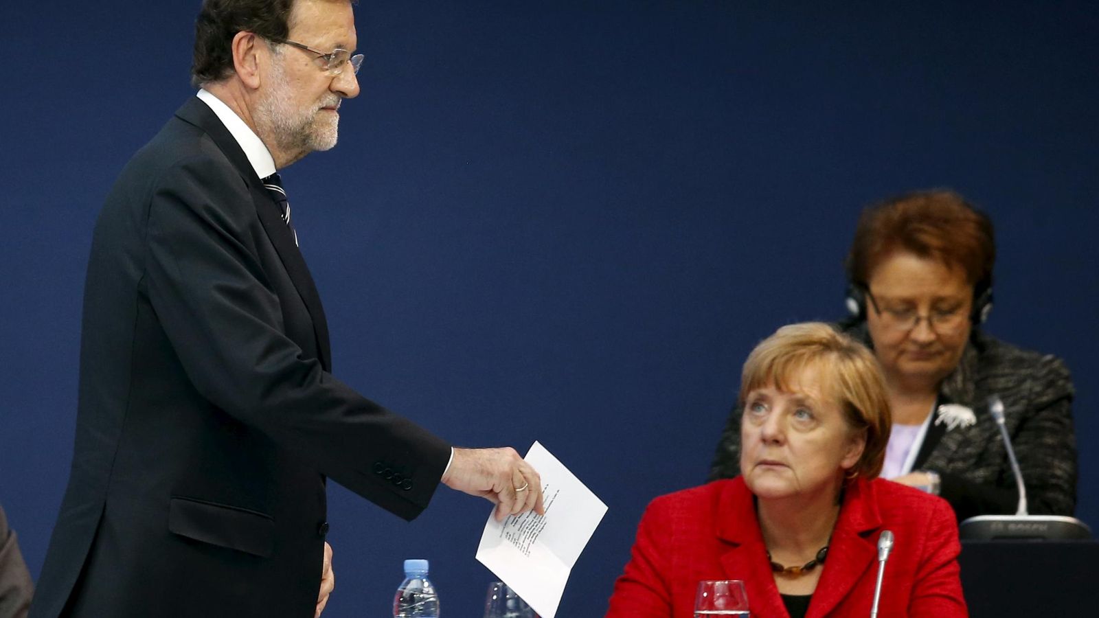 Foto: El presidente del Gobierno, Mariano Rajoy, y la canciller alemana, Angela Merkel, en una imagen de archivo. (Reuters) 
