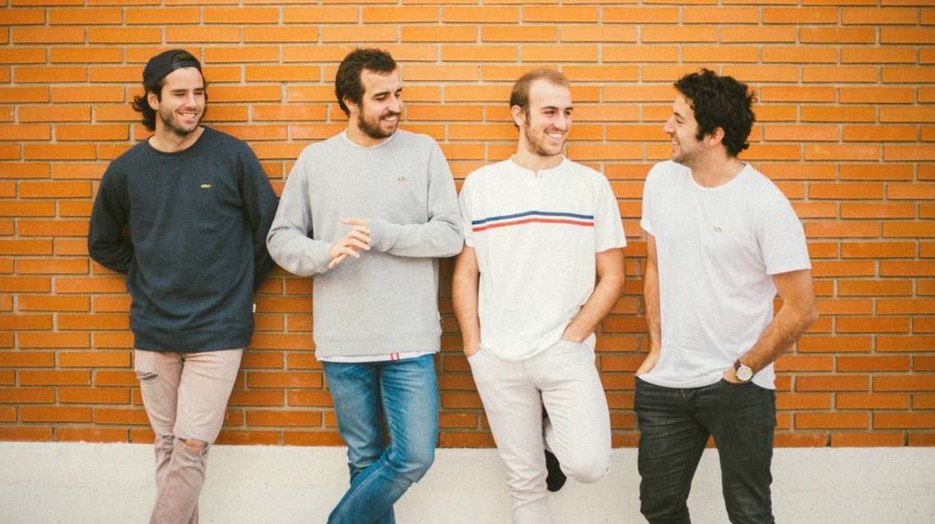 Los cuatro cofundadores de la 'startup' Pompeii