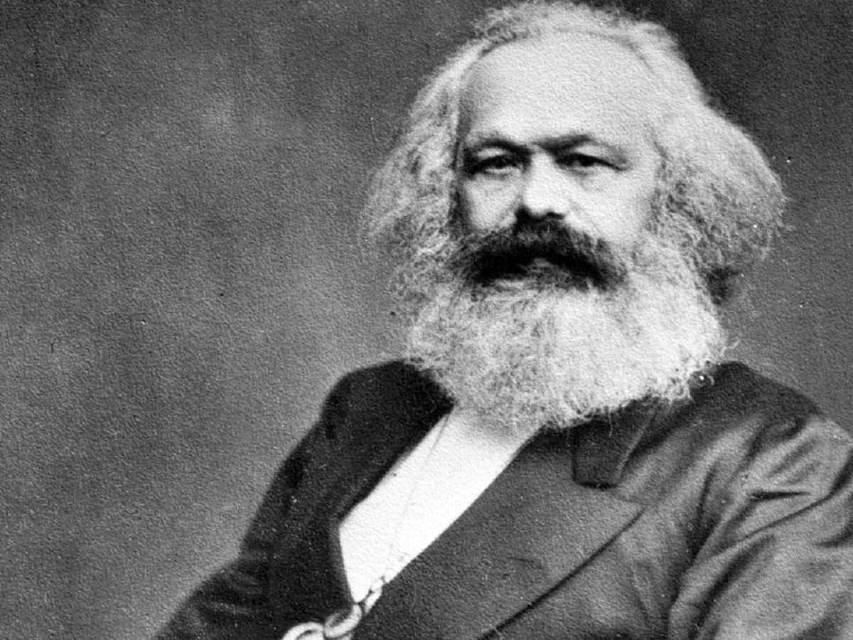 Foto: Karl Marx (1818-1883). 