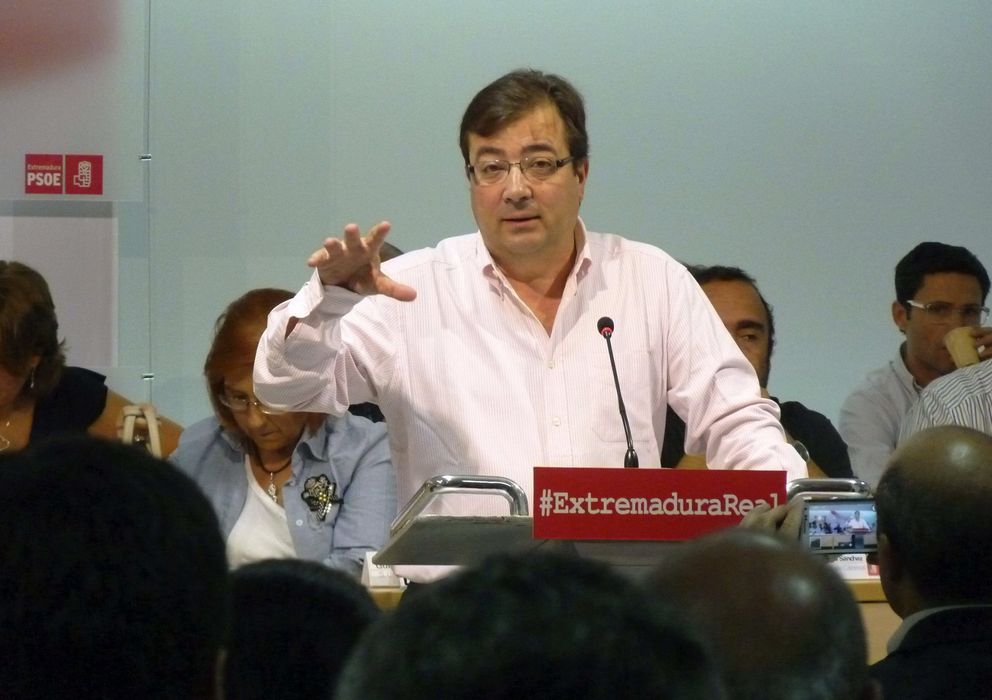 Foto: El secretario general del PSOE de Extremadura, Guillermo Fernández Vara (EFE)