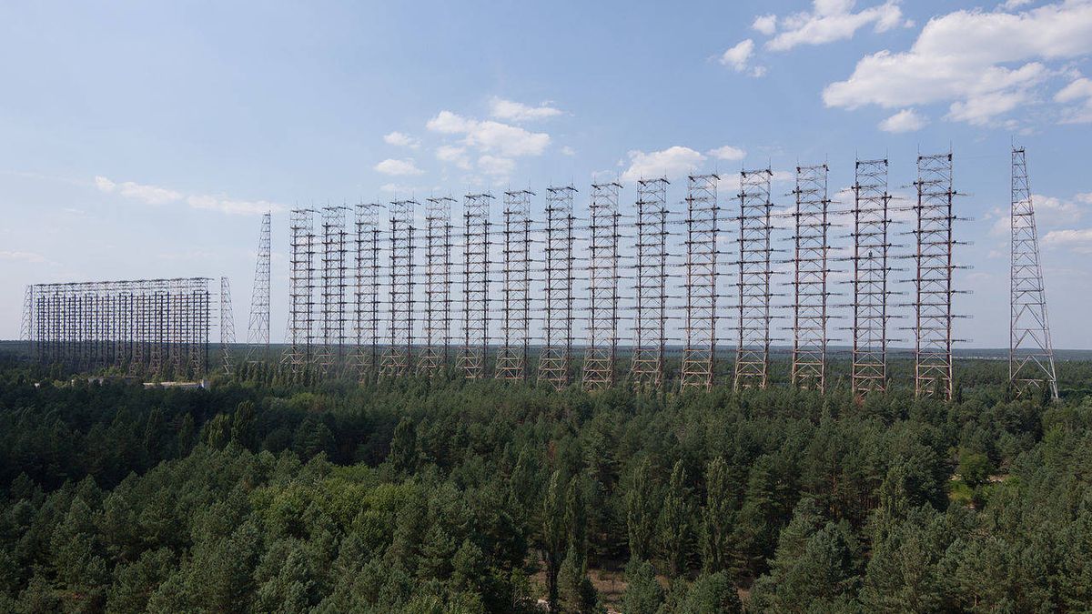 Duga-3, el radar soviético secreto escondido en los bosques de Chernóbil