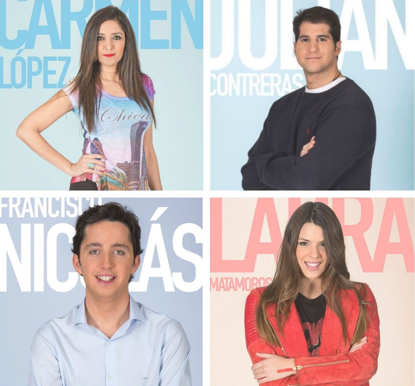 Nominados: Carmen López, Julián Contreras, el 'Pequeño Nicolás' y Laura Matamoros.