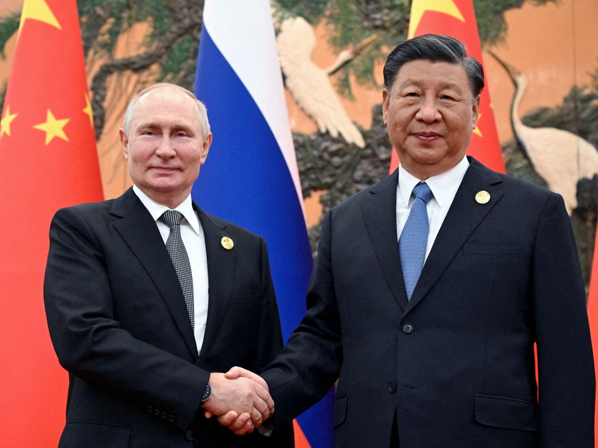 Foto: Vladímir Putin y Xi Jinping. (Reuters/Pool/Sputnik/Sergei Guneev)