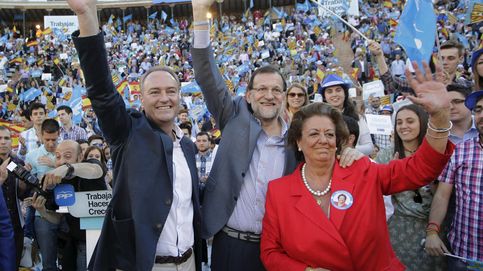 Rajoy no supera a Sánchez en el reto de reventar la plaza de toros de Valencia