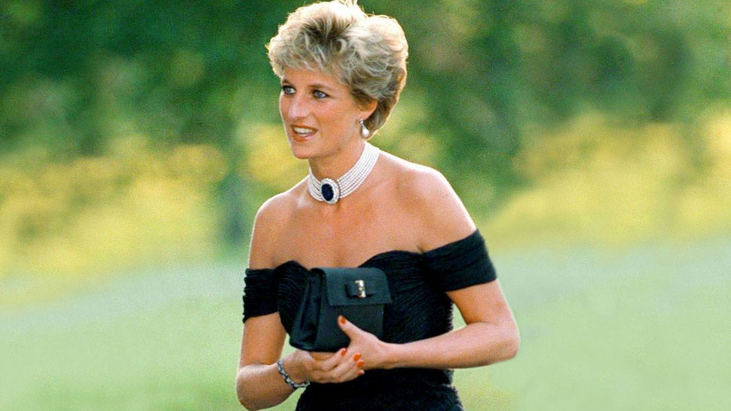 El maquillaje de Diana de Gales, el día del 'vestido de la venganza'. (Cordon Press)