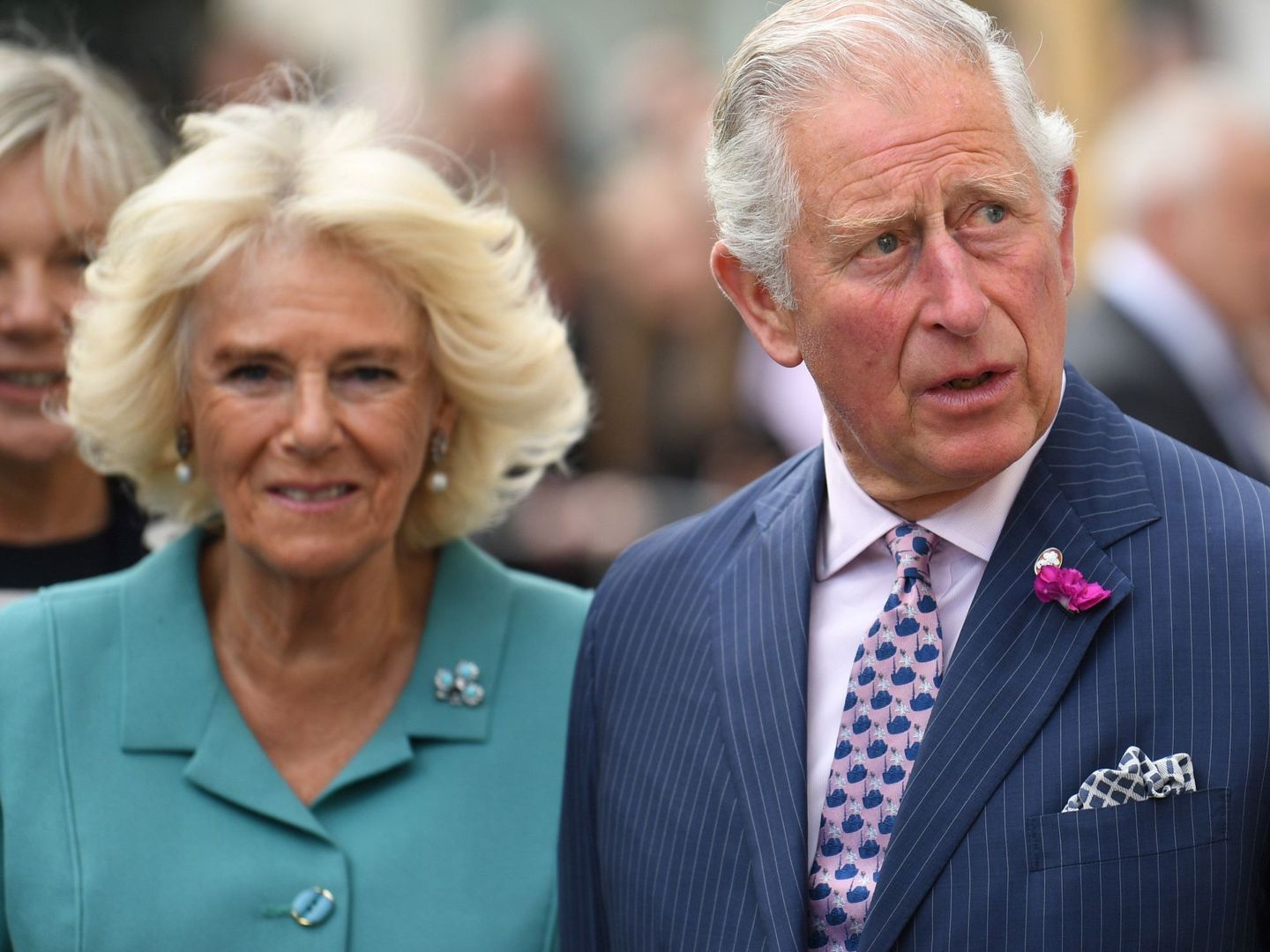 El príncipe Carlos de Inglaterra y su esposa Camilla, duquesa de Cornualles. (EFE)