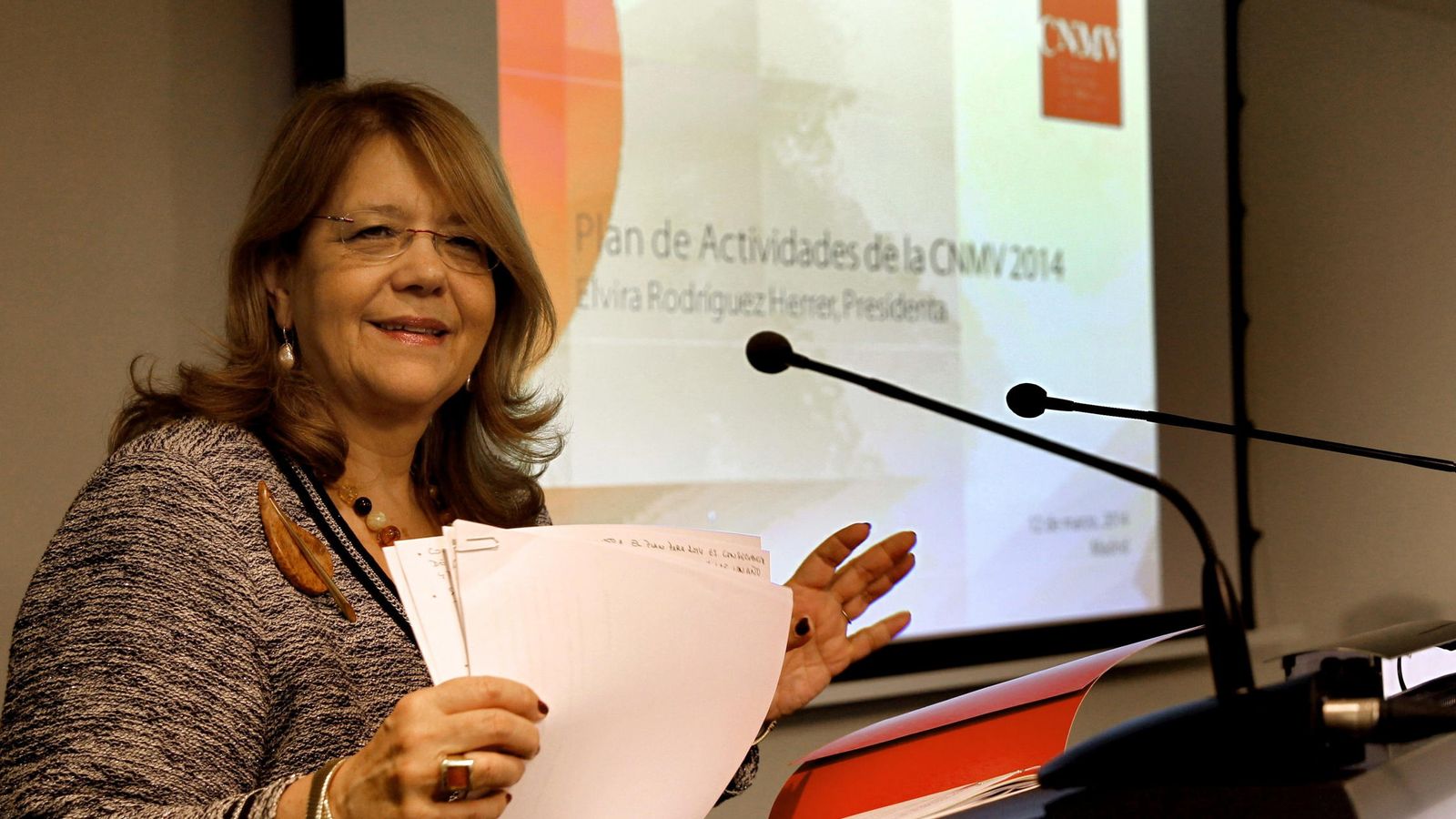 Foto: La presidenta de la Comisión Nacional del Mercado de Valores (CNMV), Elvira Rodríguez (EFE)