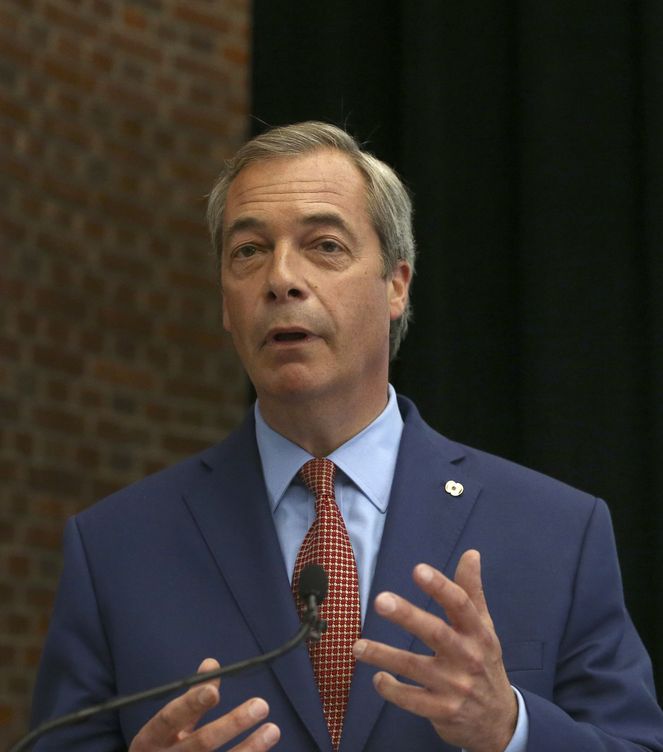 Nigel Farage. (Reuters)