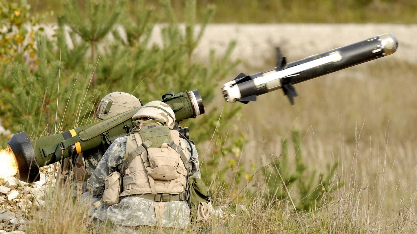 Disparo de un misil Javelin por tropas norteamericanas. Foto: US Army.
