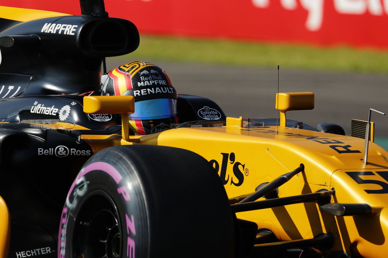 Carlos Sainz afronta su tercera carrera como piloto de Renault, la penúltima de la temporada 2017. (EFE)