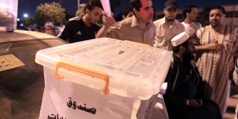 Foto: Los libios afrontan sus primeras elecciones tras el derrocamiento de Gadafi