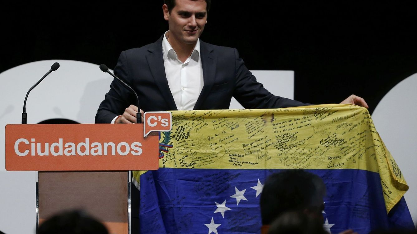 Rivera busca ser la voz de la oposición venezolana en España