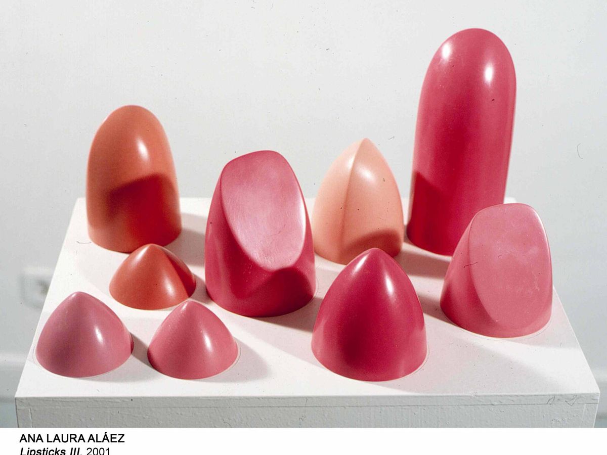 Foto: Lipstick III, de Ana Laura Alaez (2001), nueva pieza de la colección del Reina Sofía 