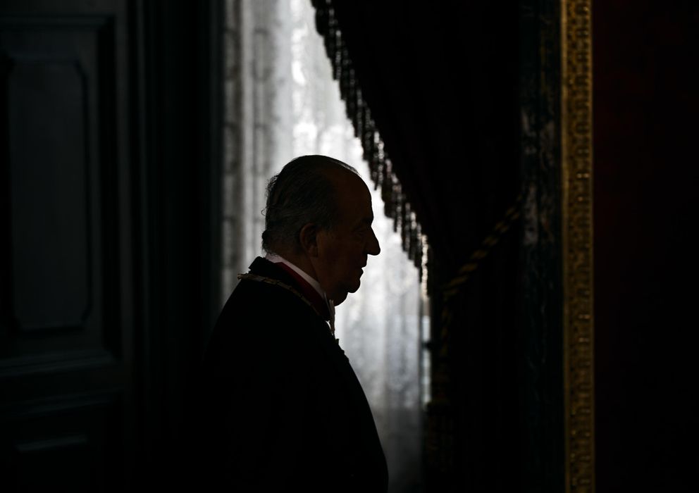 Foto: El rey Juan Carlos, en el Palacio Real. (Gtres)