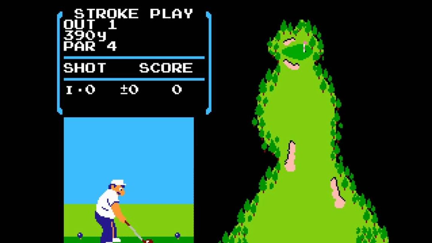 Imagen del histórico Golf de NES