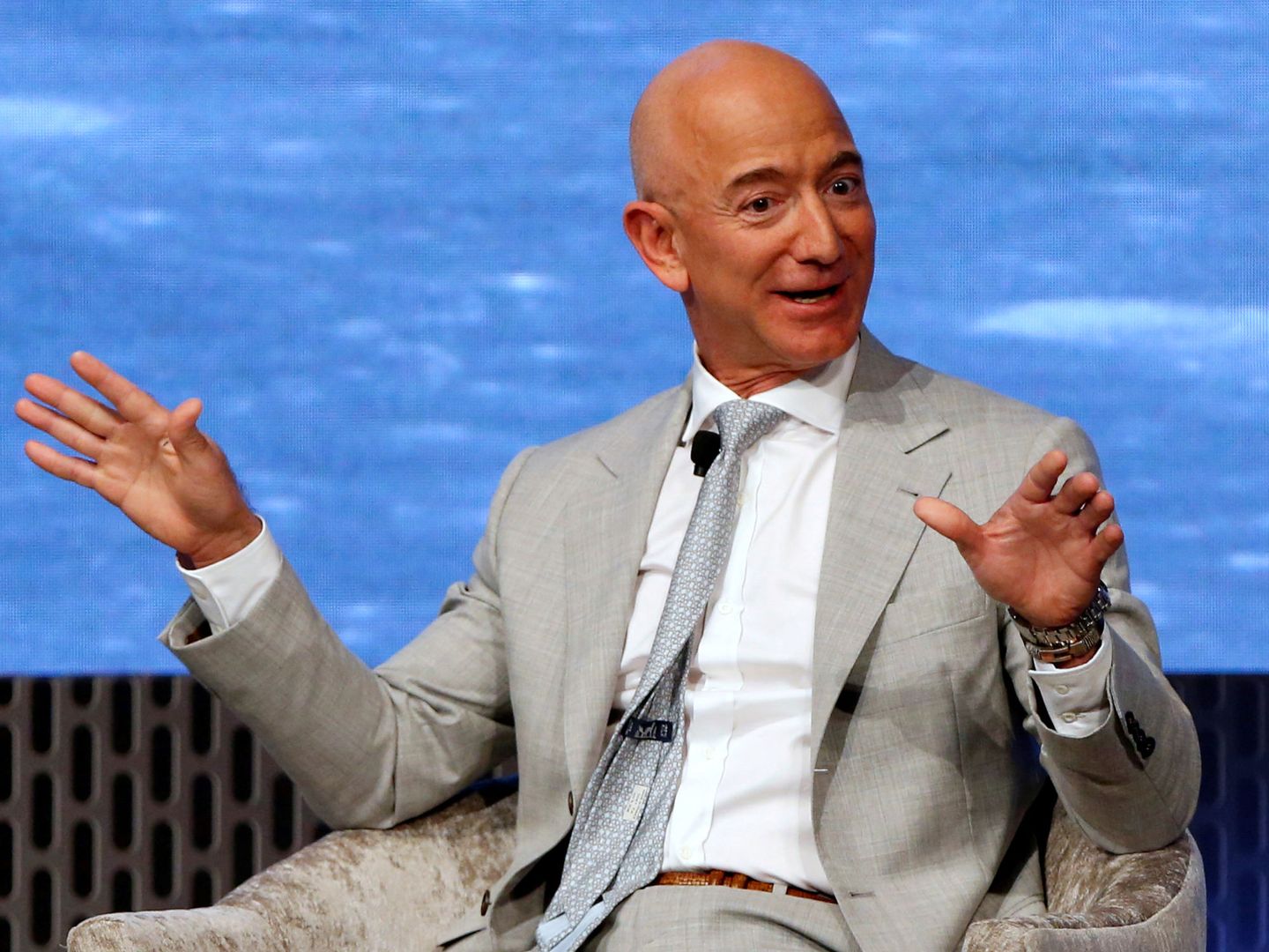 Jeff Bezos, presidente de Amazon. (Reuters)