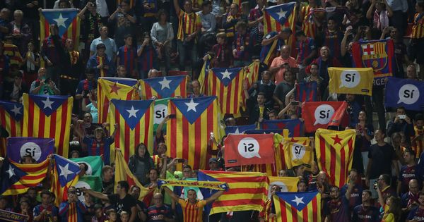 Foto: Girona y Barcelona se enfrentaron el 23 de septiembre en Girona en medio de un ambiente lleno de esteladas. (Reuters)