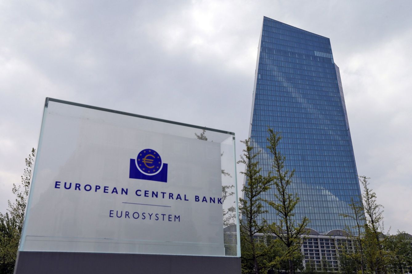 Vista de la sede del Banco Central Europeo (BCE) en Fráncfort. (EFE)