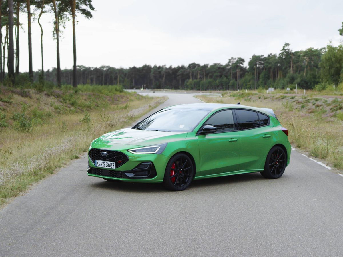 Foto: La pintura exterior Verde Mean es exclusiva para el Focus ST. (Ford)