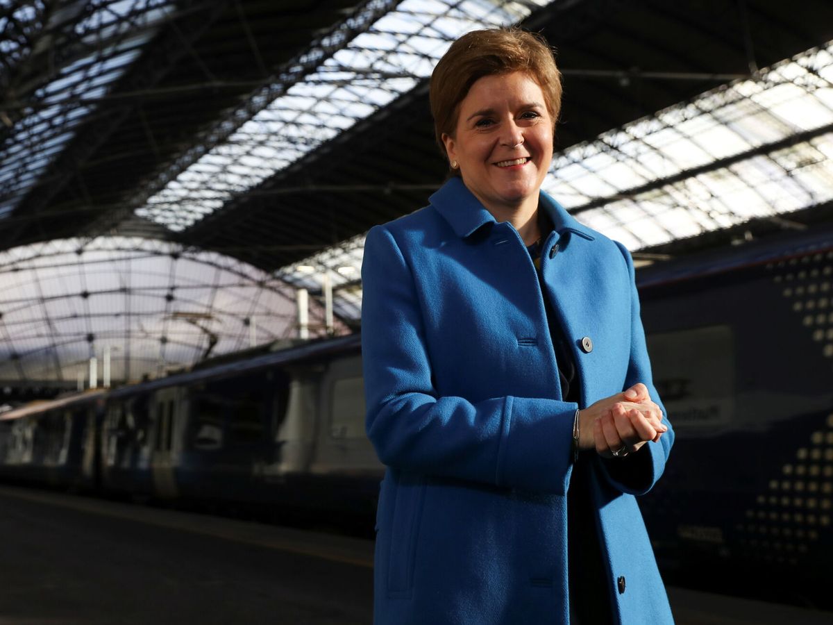 Foto: La primera ministra de Escocia, Nicola Sturgeon. (Reuters)
