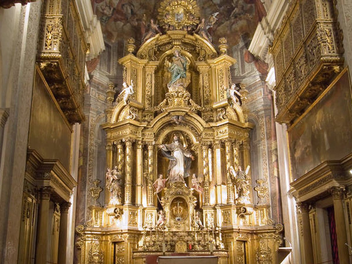 Foto: El retablo mayor de la Iglesia de San Severo (catedralbcn.org)
