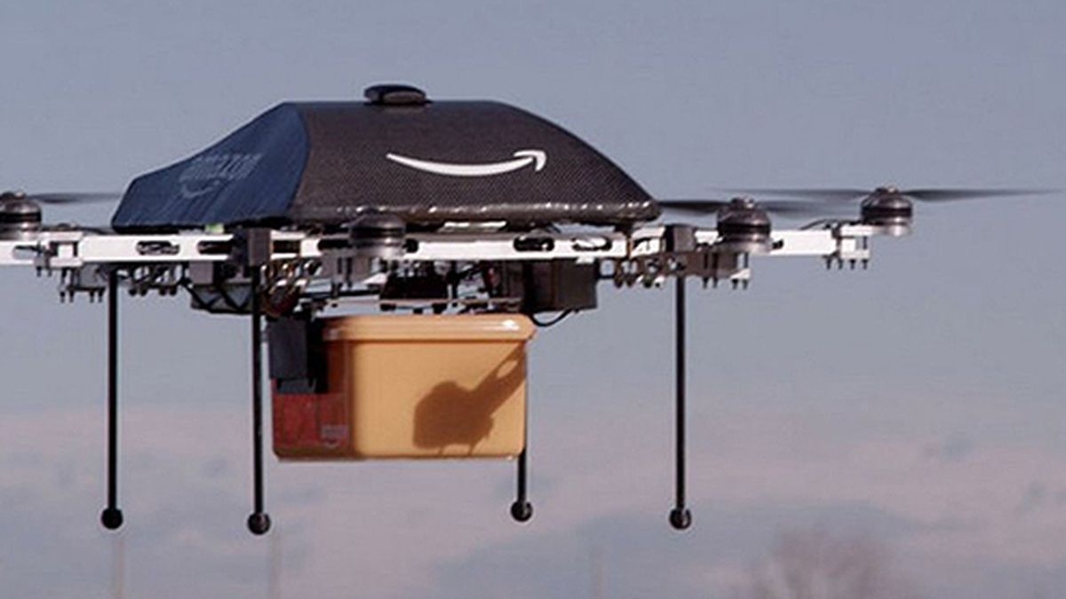 'Drones' para entregar pedidos en media hora, la apuesta de Jeff Bezos para Amazon