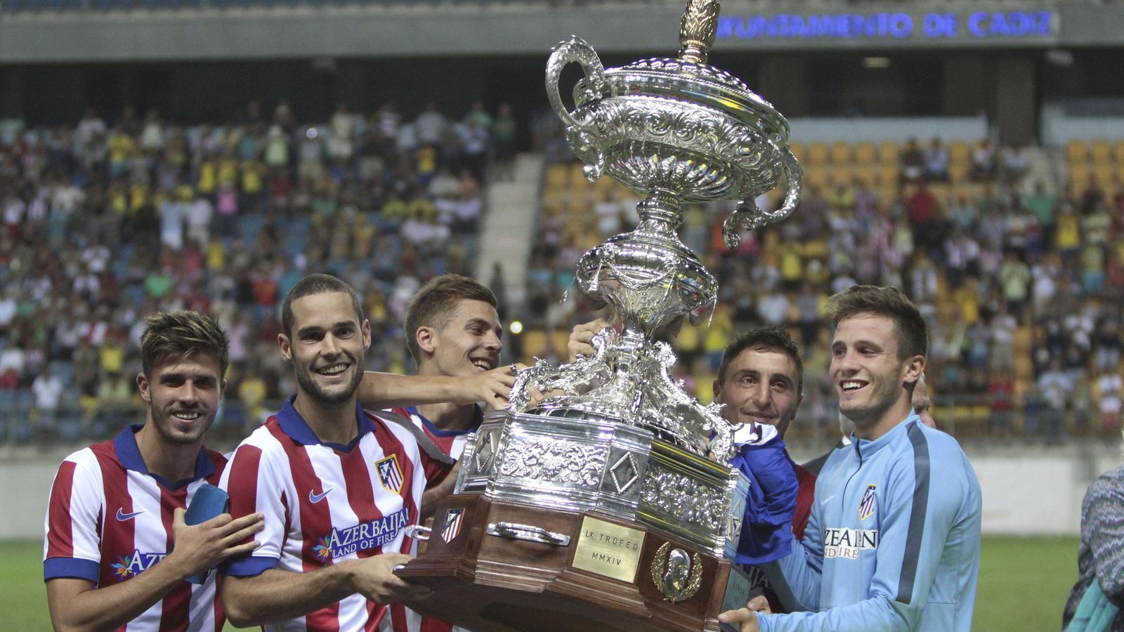 Foto: El Atlético de Madrid, vigente campeón del Trofeo Carranza.