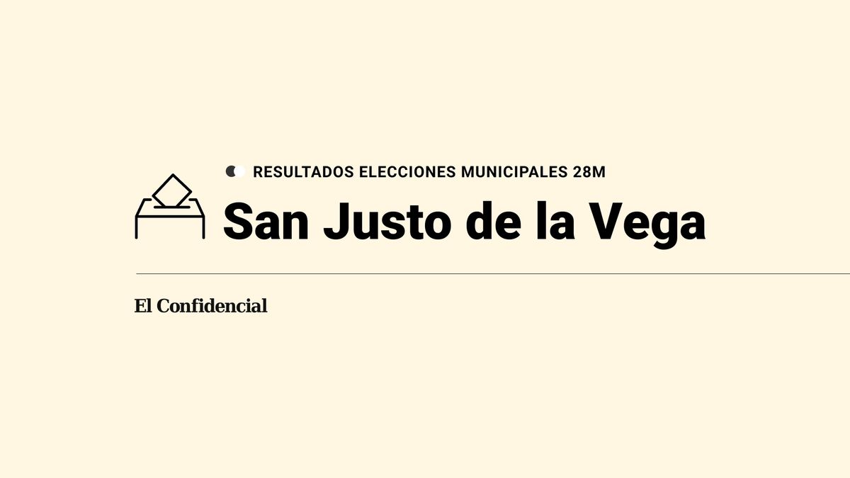 Resultados en directo de las elecciones del 28 de mayo en San Justo de la Vega: escrutinio y ganador en directo