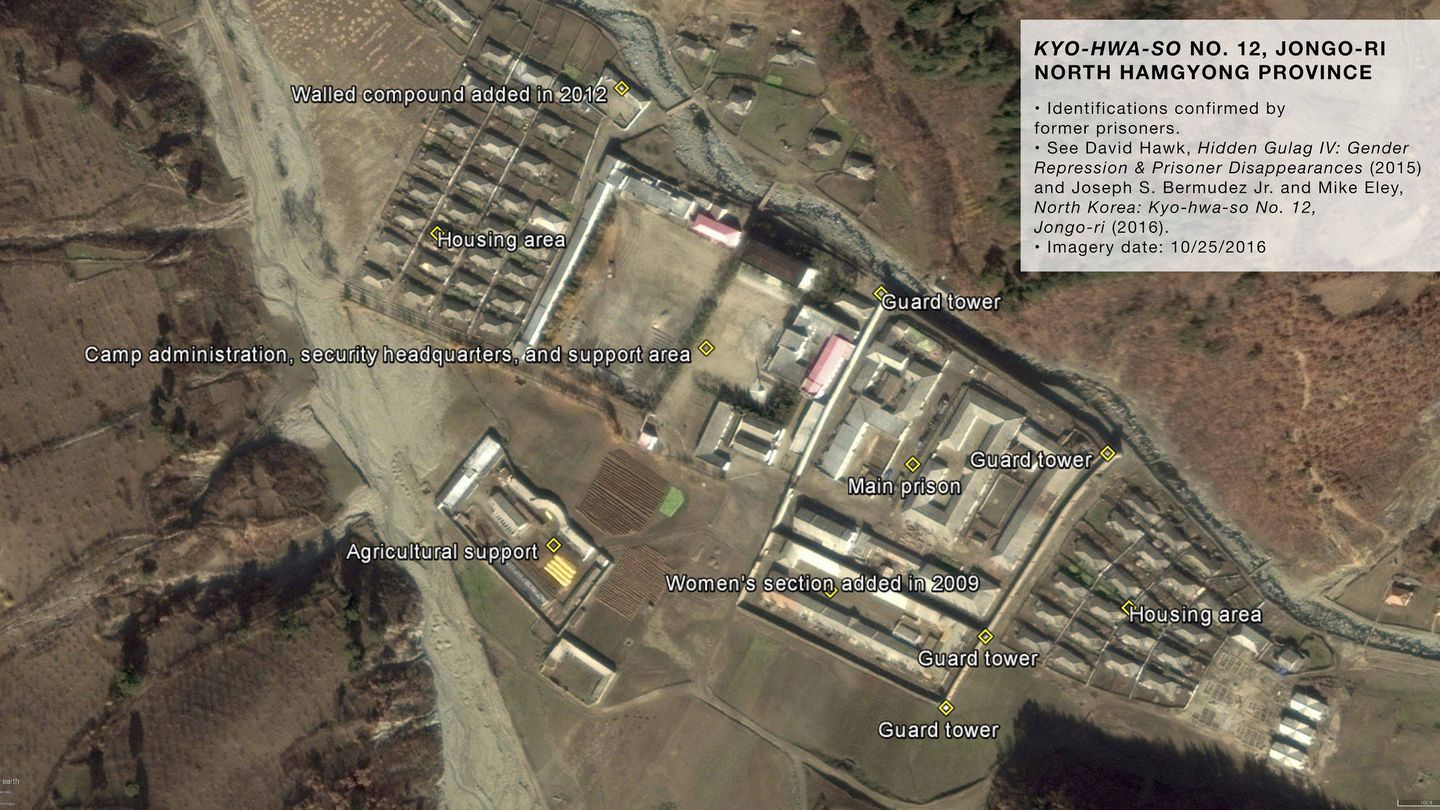 Imagen de satélite de uno de los campos incluida en el informe
