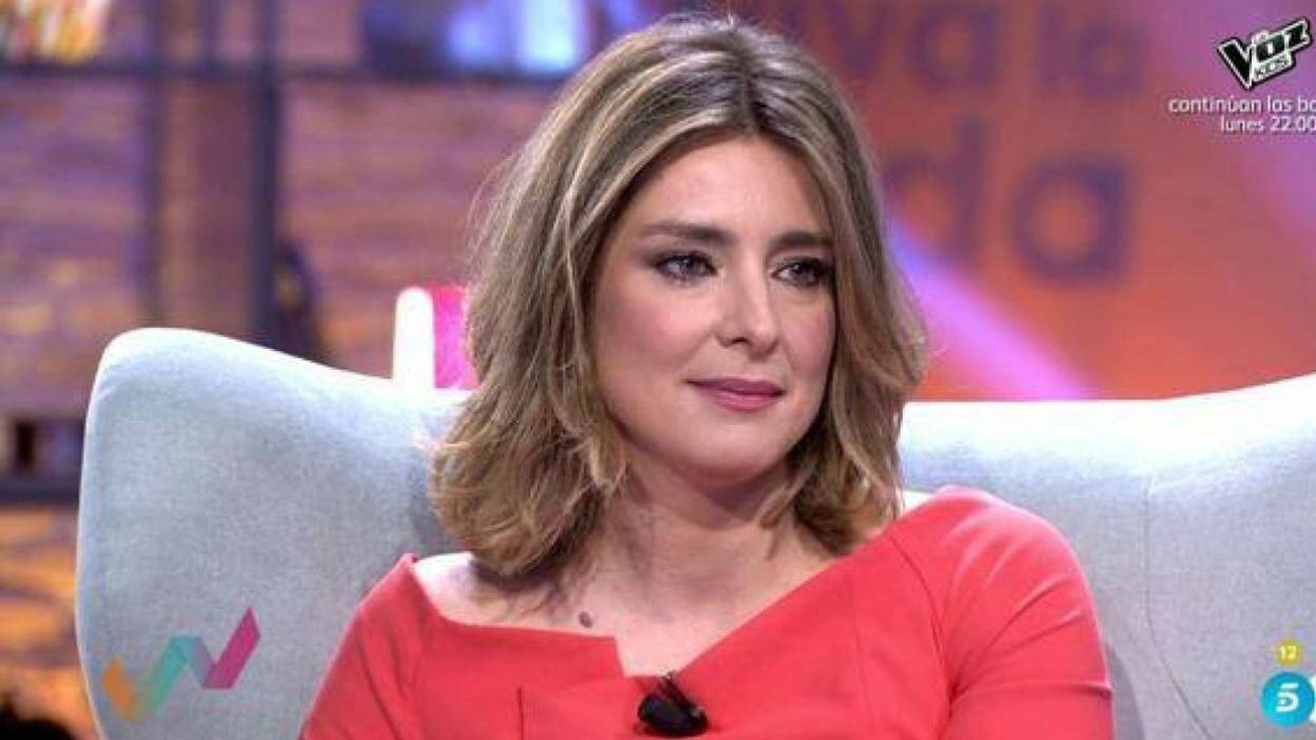 Sandra Barneda sustituyó a Emma García en 'VLV' tras su positivo en coronavirus. (Mediaset)