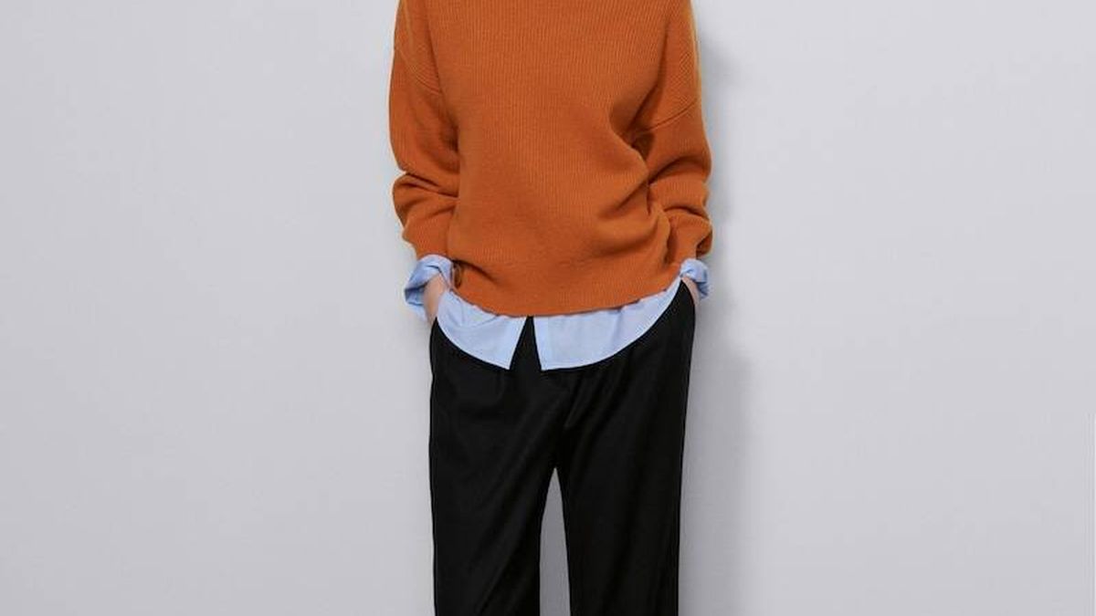 El jersey 'made in Spain' de Massimo Dutti que te hace sentir amor por el naranja