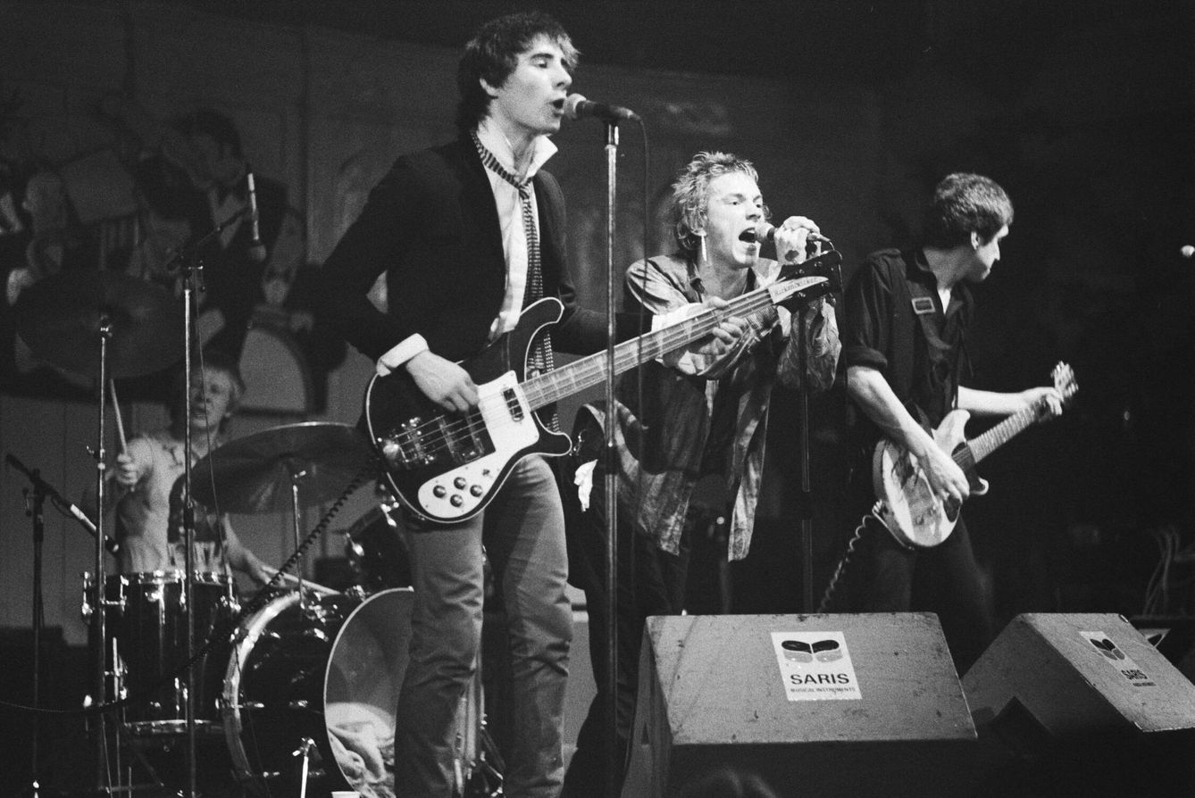 Los Sex Pistols a finales de los setenta