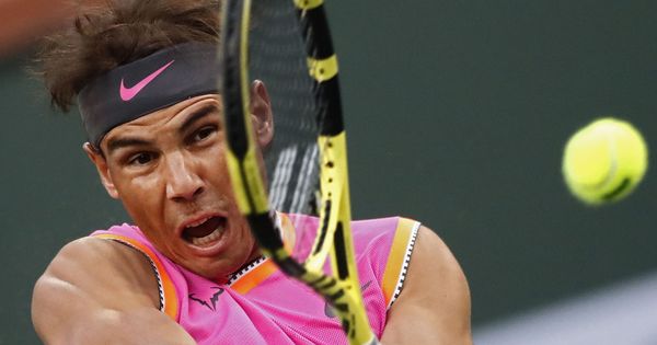 Foto: Rafa Nadal en Indian Wells. (EFE)